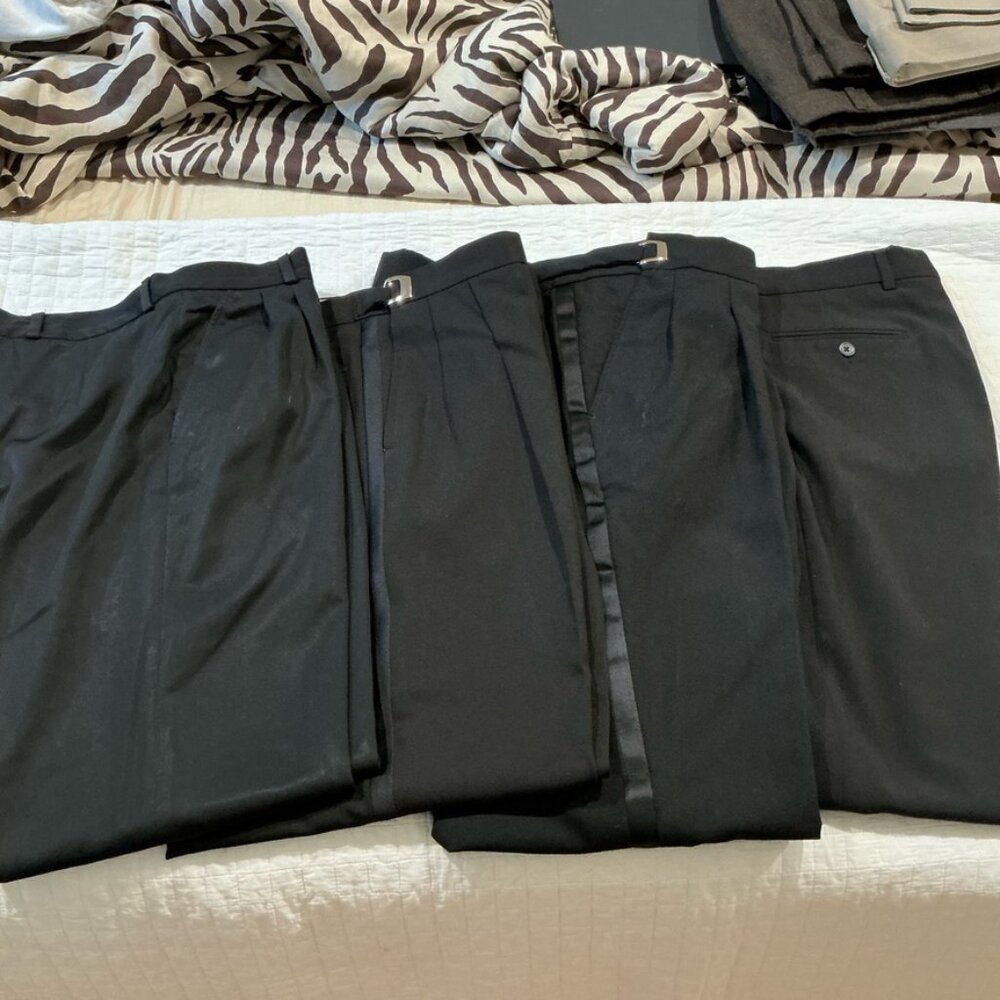 Raffinati, Formal Men's Dress Pants, size 33-34-35, Adjustable waist
